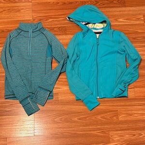 Ivivva Teal and Aqua sweater Set